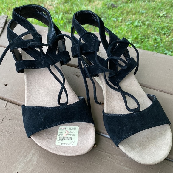 NWT Vionic Wedge Suede Sandals 11 - Picture 2 of 11